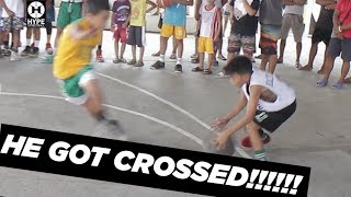 He got Crossed !