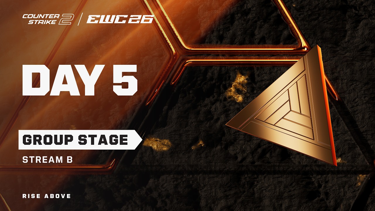 CS2 at EWC 26 - Day 5 - Group Stage - Stream B