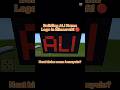 Minecraft Name Logo Challenge for Subscribers! (Ali) 🔴🖤 #shorts #minecraft