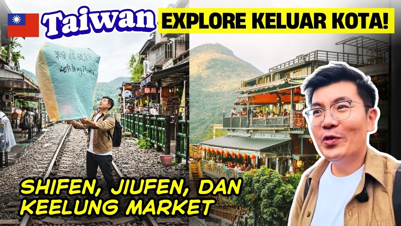 Explore Pinggiran KOTA TAIPEI, KULINERAN DI PASAR MALAM KEELUNG