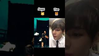 Suga vs Taehyung rap battle 😅💜💜