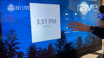AVI LIVE: Avocor Demos ALZ Series, Which Is an All-in-One Zoom Room Display Solution With Touch