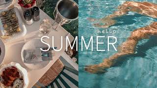 Summer Escape 🌊 Relaxing Jazz, Ocean Waves &amp; Vacation Vibes (1 Hour).