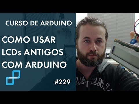 UTILIZANDO LCD ANTIGO (DA SUCATA!) COM ARDUINO | Curso de Arduino #229