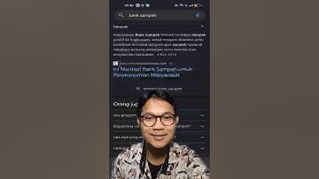 VIDEO PENYULUHAN - BANK SAMPAH