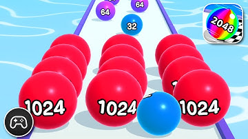 Ball Run 2048 - Gameplay Walkthrough Part 94 - Puzzle Game Levels 793-798 (iOS, Android)