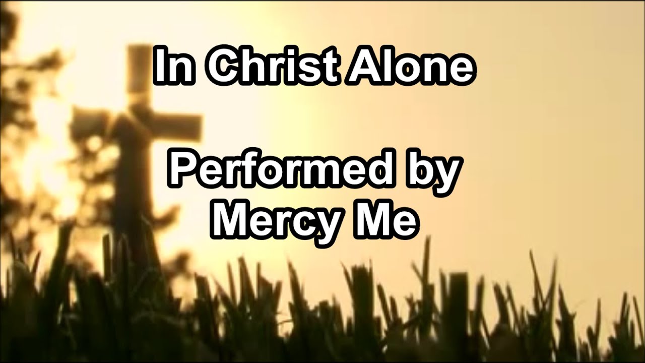 lyrics in christ alone