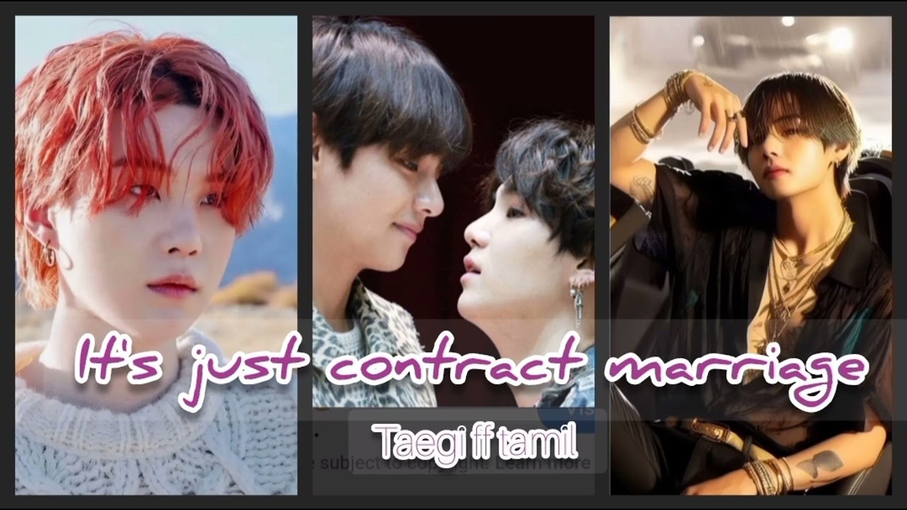 It's just contract marriage ❤️‍🩹 one short  #taegi  #ff tamil  #yoongi  #tae 