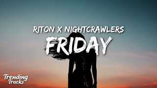 Riton x Nightcrawlers - Friday (Lyrics) ft. Medusa & Hypeman (Dopamine Re-Edit) Resimi