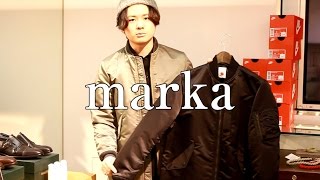 marka マーカ MA-1 COAT - NYLON TWILL【商品紹介】