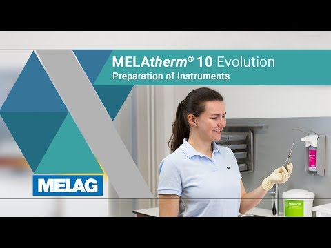 Preparing instruments for automated cleaning and disinfection | MELAtherm 10 Evolution Tutorial
