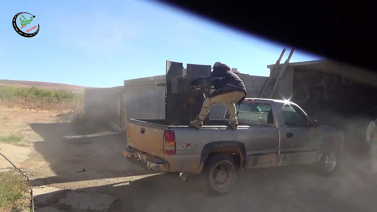 خطوة || جانب من اشتباكات الجيش الحر في جرود القلمون بريف دمشق