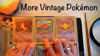 What Will We Find? More of My Son’s Vintage Pokémon Cards ~ ASMR Soft Spoken Show and Tell