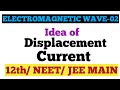 Electromagnetic Wave-02: Idea of Displacement Current [12th/NEET/Jee Main ]