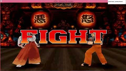 cpu vs cpu - Geese vs Mr. Karate