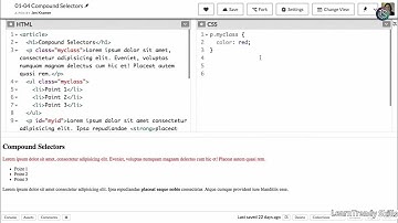 CSS Compound Selectors | Advanced Selector Techniques for Beginners