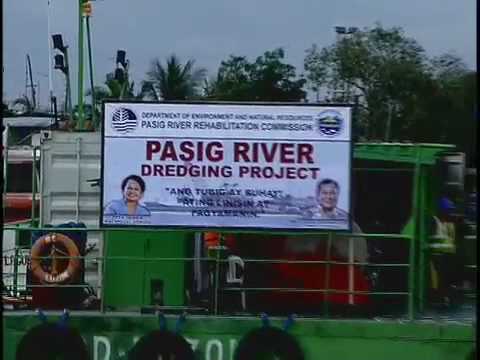 Inspection on the On Going Pasig River Dredging Pr...
