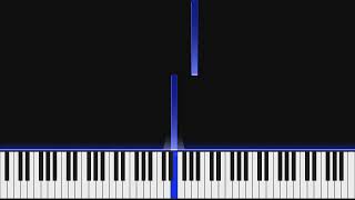 William Marshall - The Marquis of Huntly | Piano Visualization