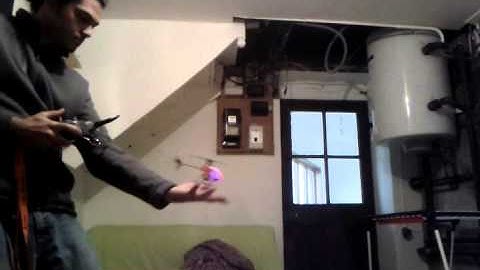 Nano CPX first inverted indoor flight