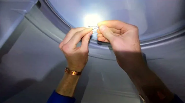 LG Dryer Scraping Grinding Noise Easy Fix! Hair Clip?! #appliancerepair #diy #dryer