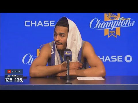 Jordan Poole Postgame Interview | Golden State Warriors dominate Oklahoma City Thunder 136-125