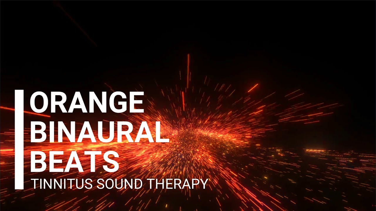 Tinnitus Sound Therapy Orange Binaural Beats Solfeggio 417 hz the