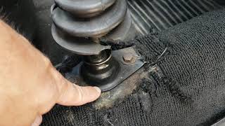 72 VW beetle Original Shifter removal and UPGRADED to AWESOMENESS!!!