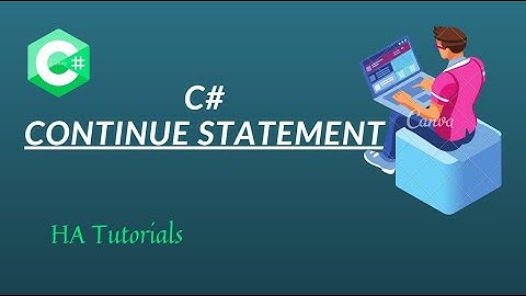 Continue Statement in C# || Urdu/Hindi
