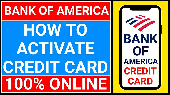 Bank of america credit card application customer service