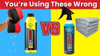 Rinseless Wash VS. Waterless Wash - What's the Difference?