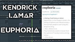 Kendrick Lamar - EUPHORIA FL Studio Remake