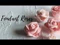 EASY FONDANT ROSE TUTORIAL USING ONLY A SPOON NO MODELLING TOOLS REQUIRED INTHEKITCHENWITHELISA 
