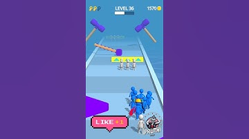 Join & Clash 3D All Level gameplay Shorts #36 (Android ios free) level-36 #Shorts