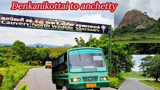 Hi Friends Denkanikottai To Anchetty Beautiful Road View 