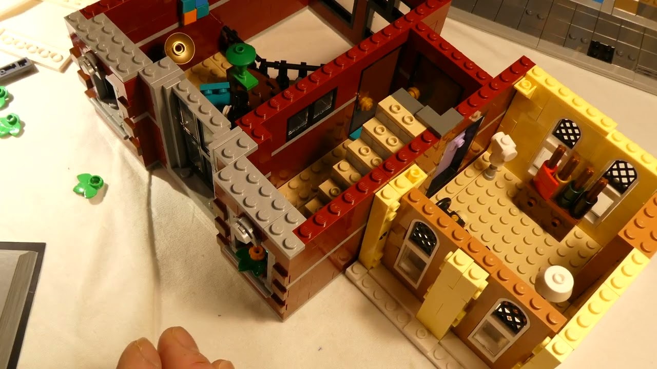 Building Lego Icons Jazz Club SET 10312 PART 8