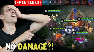 We Tried Winning With ONLY Tanks... 😳