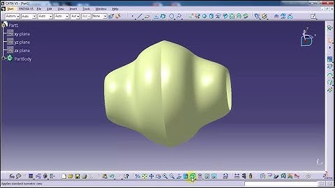 CATIA V5 BASIC LEARNING TUTORIAL- MULTI SECTION SURFACE FEATURE-WIREFRAME AND SURFACE DESIGN