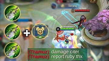 Ruby Marksman Paling Ditakuti Oleh User Thamuz - Ruby Mobile Legends