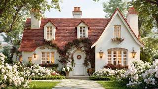 🌸 Romantic English Cottage House Tour: A Cozy Room | Gentle Music