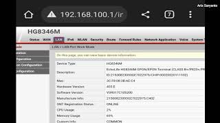 Cara Aktifkan Port LAN di Router Huawei