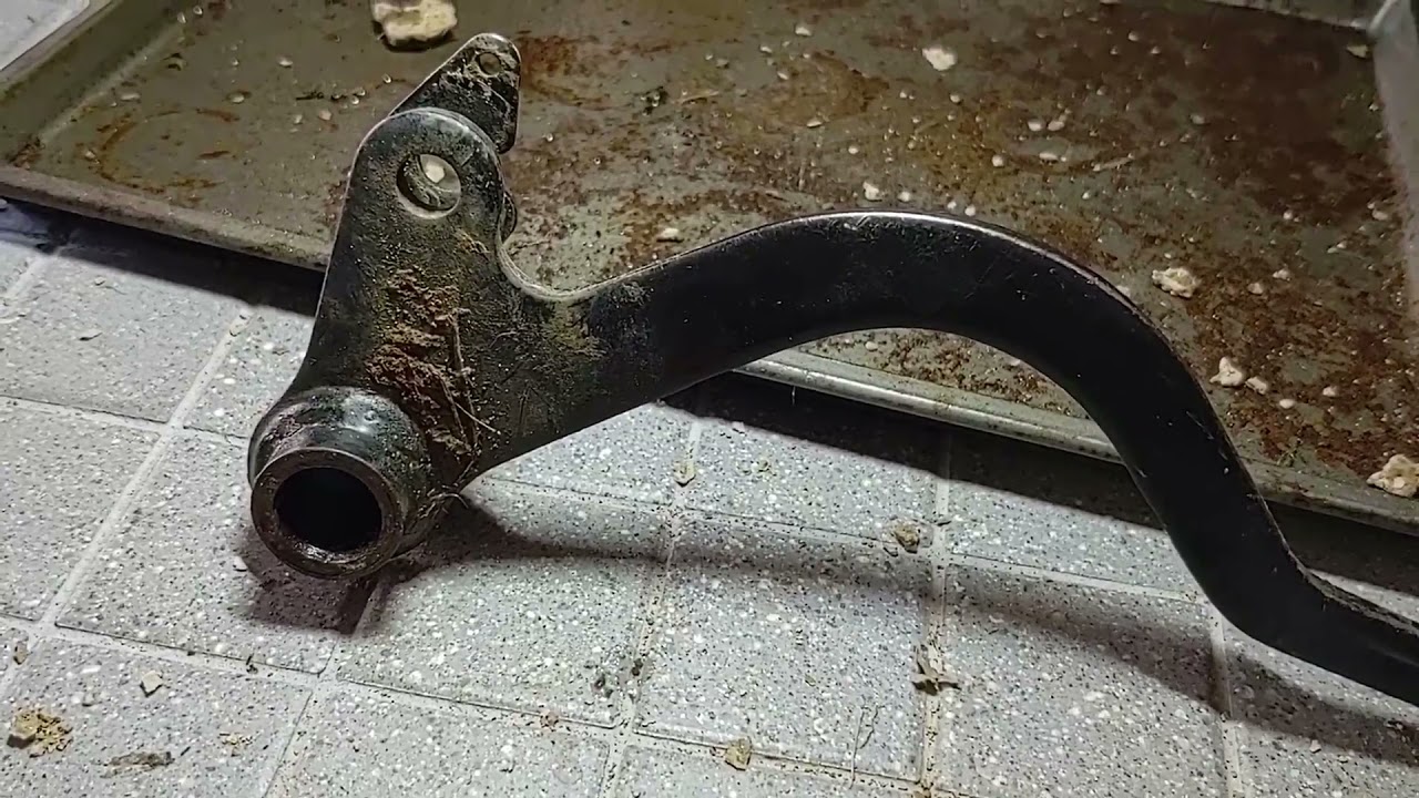 ATV/Dirt Bike Foot Brake sticking/stuck? YouTube