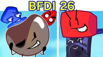 FNF VS BFDI 26 + Cutscenes & Lyrics | Battle for Dream Island (Friday Night Funkin