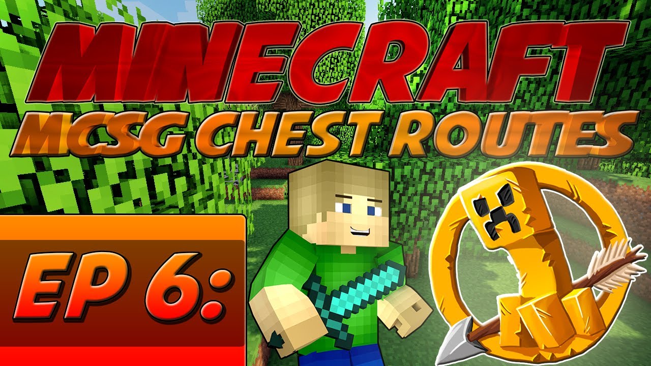 Minecraft: MCSG Chest Routes Ep 6: TEWERAN SURVIVAL GAMES 2!! - YouTube