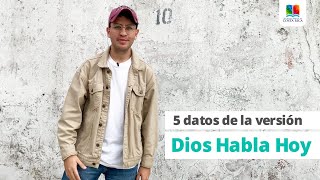 5 datos de la versión Dios Habla Hoy | Sociedad Bíblica Costa Rica