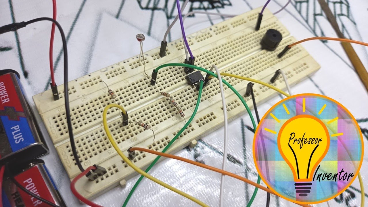 Shadow Detector by Using Operational Amplifier|| Use of Op-amp LM 741 ...