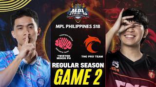 [GAME 2] TWISTED MINDS vs TNC PRO TEAM MPL PH S18 REGULAR SEASON | TWIS vs TNC screenshot 4