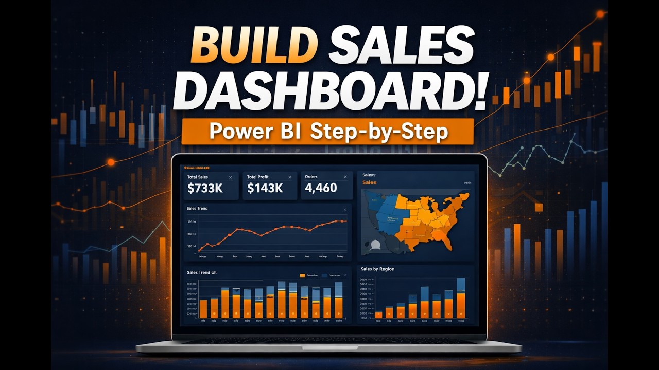 Creating an Interactive Sales Dashboard in Power BI | Retail Superstore ...
