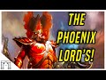 The phoenix lords of the eldar immortal warrior teachers of the aspect warrior warhammer40k lore