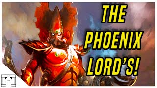 The Phoenix Lord's Of The Eldar! Immortal Warrior Teachers Of The Aspect Warrior. Warhammer40k Lore