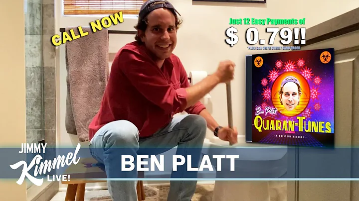 Ben Platts Guest Host Monologue on Jimmy Kimmel Live